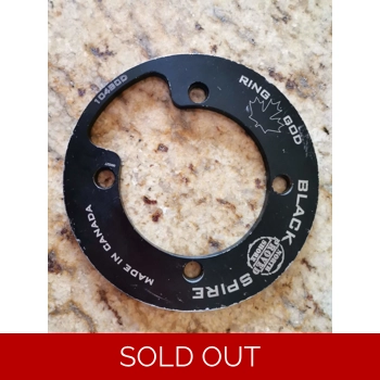 Black Spire Ring God Bash Guard 104BCD